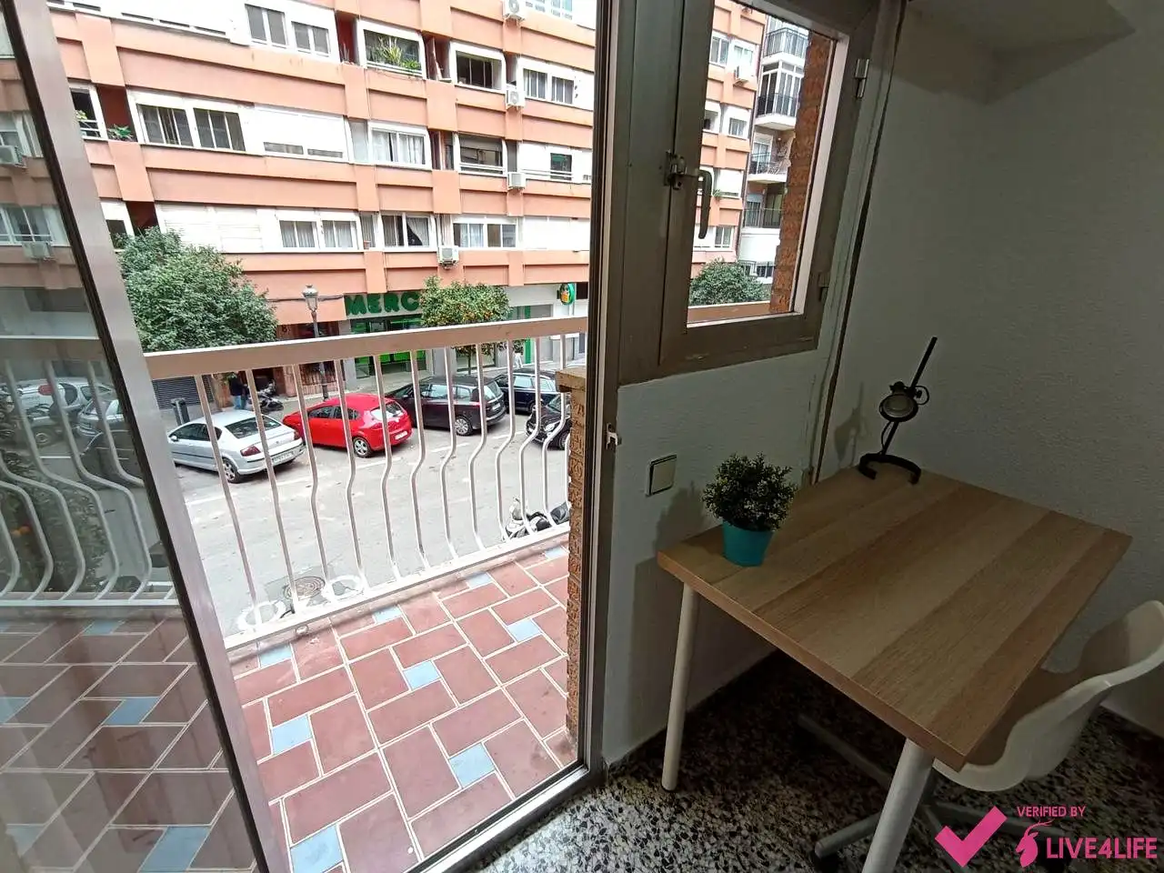 Terrasse von Wohnung zur Miete in Valencia mit Terrasse und Möbliert