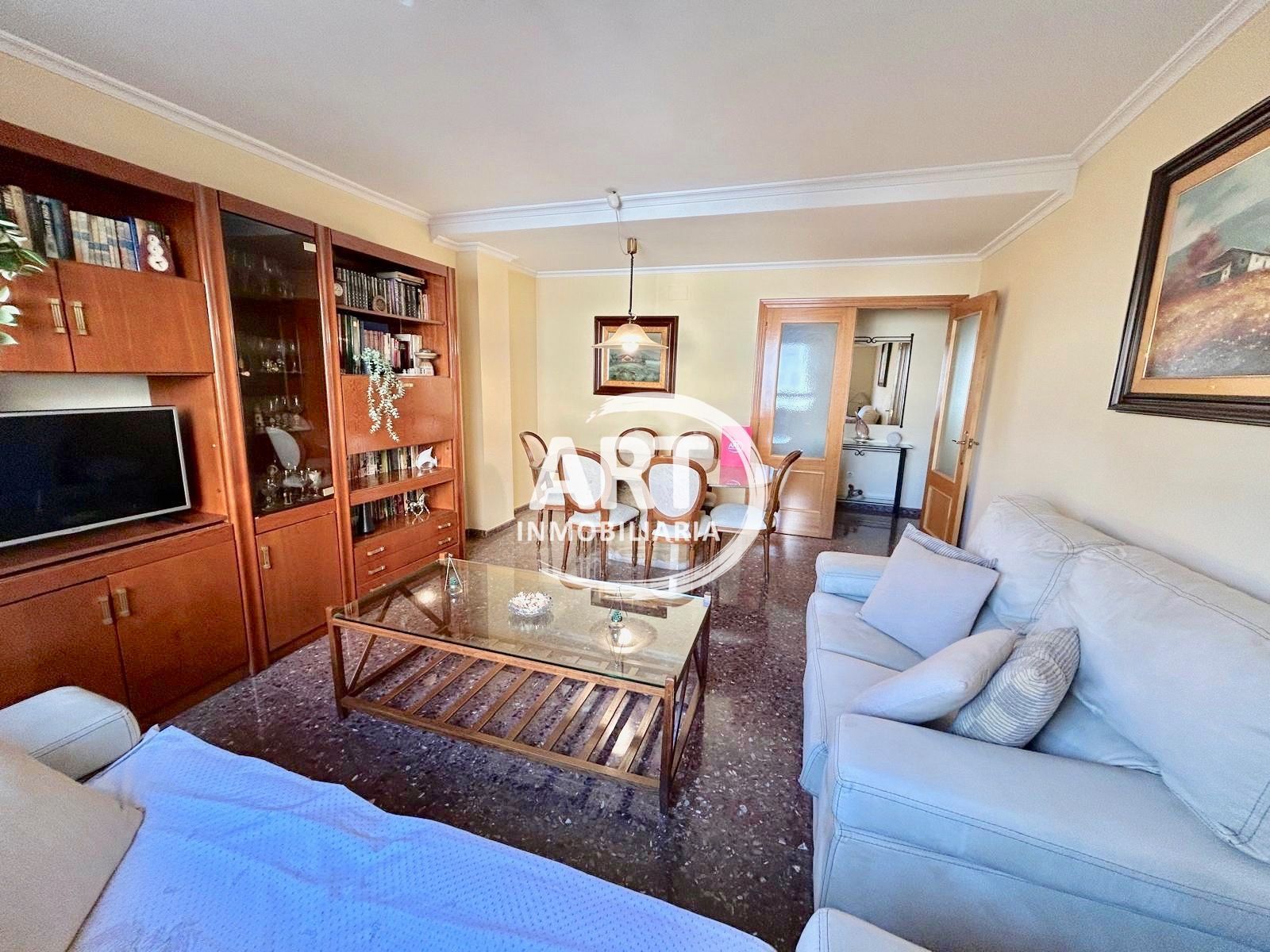 Sala de estar de Piso en venta en  Valencia Capital con Aire acondicionado y Trastero