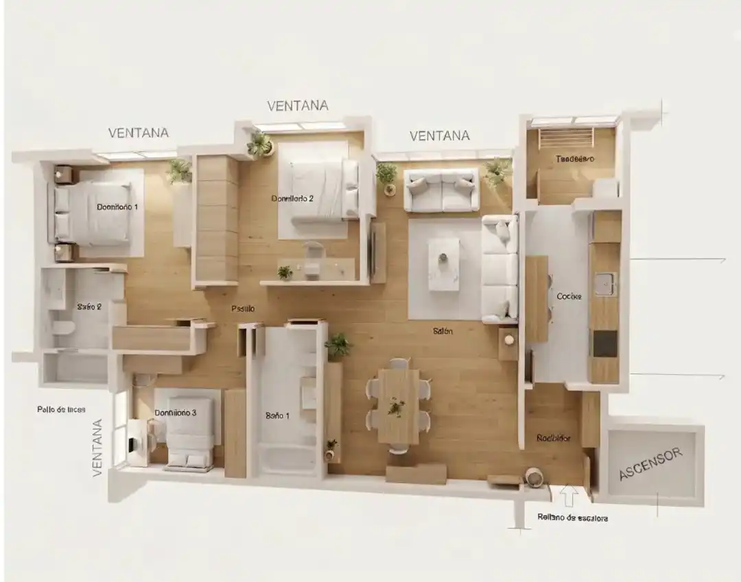Piso en venta en Torrejón de Ardoz con Aire acondicionado, Calefacción y Trastero