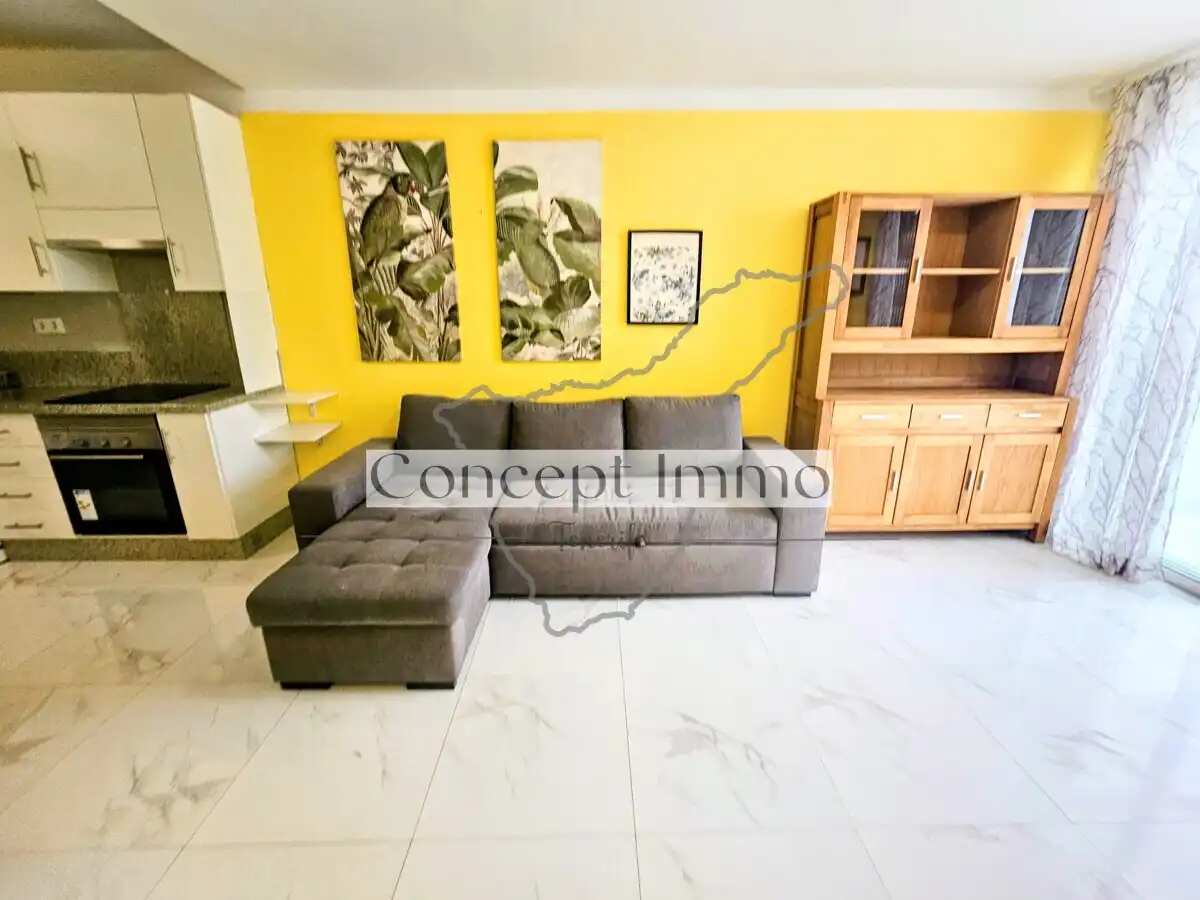 Wohnzimmer von Erdgeschoss zum Verkauf in Adeje mit Terrasse, Alarm und Gemeinschaftspool