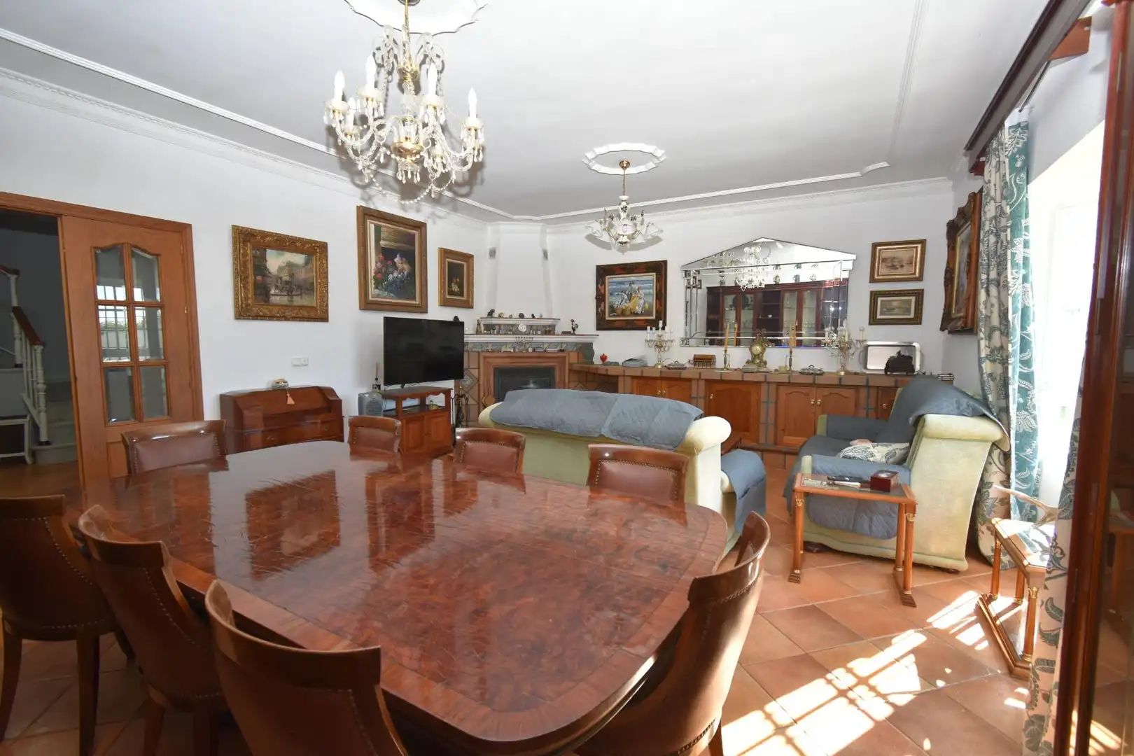 Dining room of Houses for sale in Chiclana de la Frontera  with Air Conditioner, Heating and Private garden