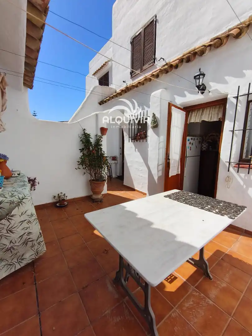 Terrassa de Casa adosada de lloguer en Almonte amb Jardí privat, Terrassa i Moblat