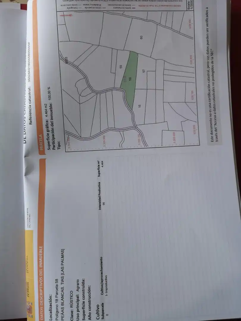 Terreny rústic en venda a Tías pueblo, imagen 7