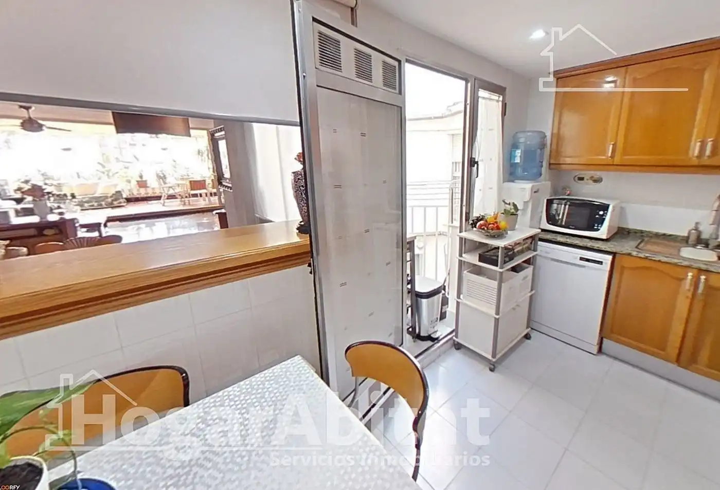 Kitchen of Attic for sale in Mislata  with Air Conditioner, Heating and Terrace