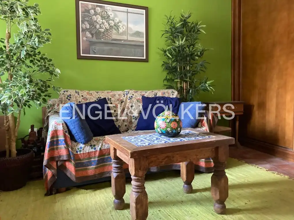 Sala de estar de Casa adosada en venta en Prádena con Calefacción y Terraza