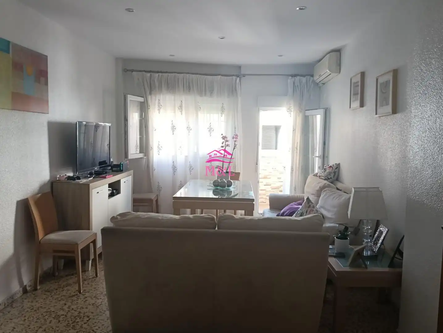 Sala de estar de Piso en venta en Mérida con Aire acondicionado, Terraza y Trastero