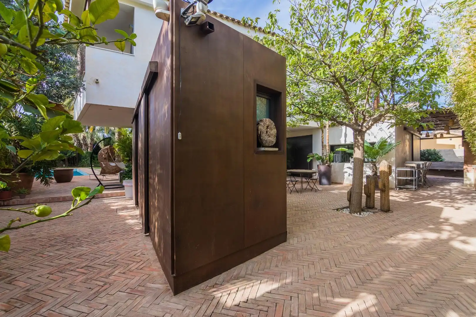 Außenansicht von Haus oder Chalet zum Verkauf in Elche / Elx mit Klimaanlage, Heizung und Privatgarten
