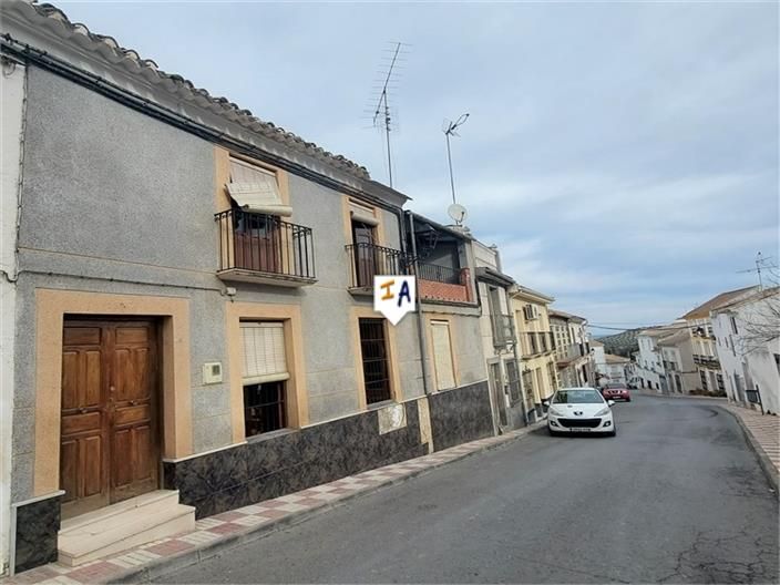 Exterior view of Single-family semi-detached for sale in Fuente-Tójar  with Terrace, Storage room and Internet
