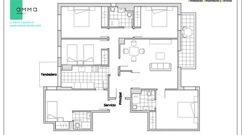 Photo 2 of Flat for sale in Calle Jacobinia, 26, Vista Alegre, Madrid