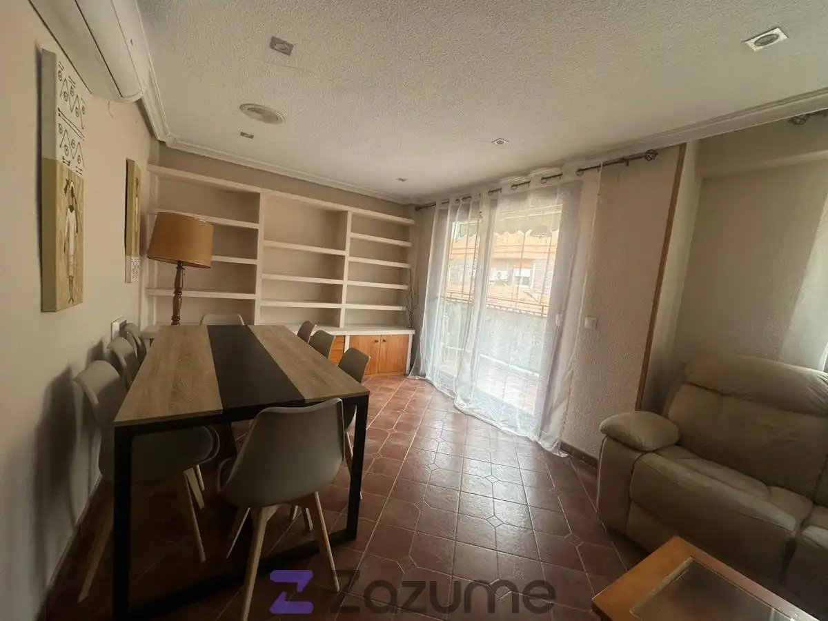 Living room of Flat for rent in L'Alfàs del Pi  with Air Conditioner, Heating and Terrace