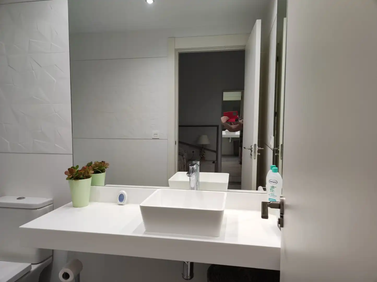 Badezimmer von Wohnung zum Verkauf in Monzón mit Klimaanlage, Heizung und Möbliert