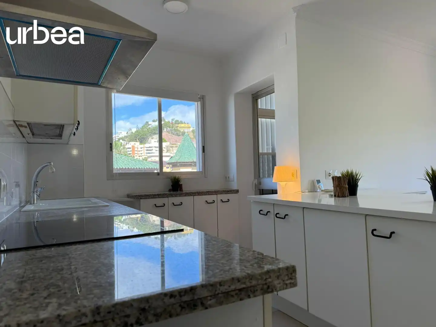 Kitchen of Flat for sale in Málaga  with Air Conditioner, Heating and Private garden