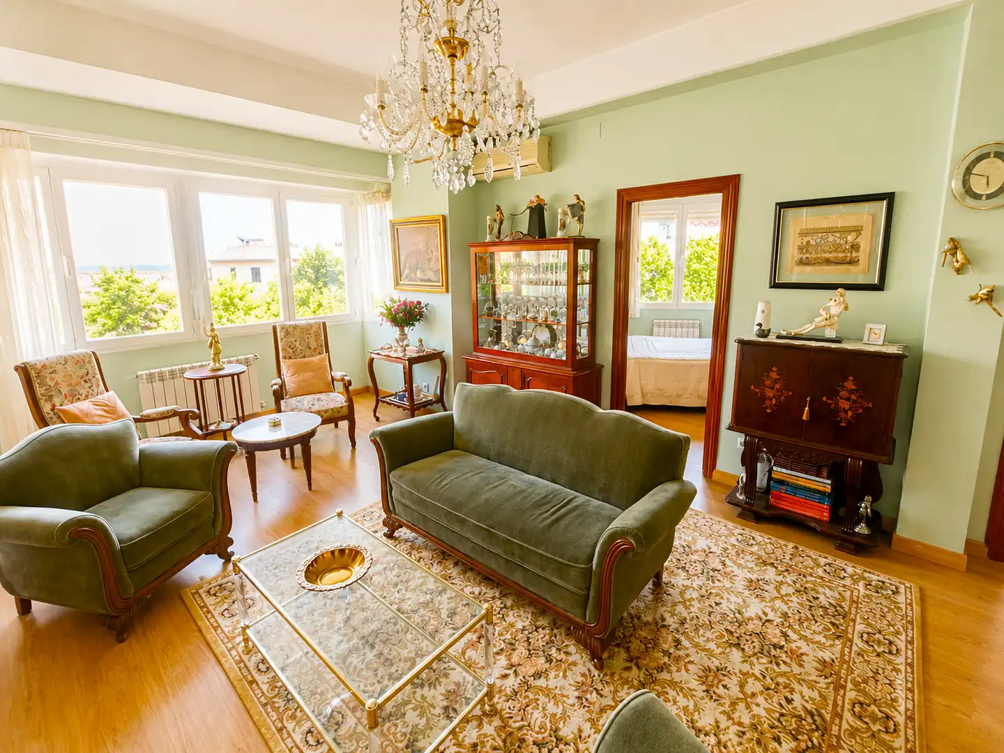 Sala de estar de Piso en venta en Madrid con Calefacción