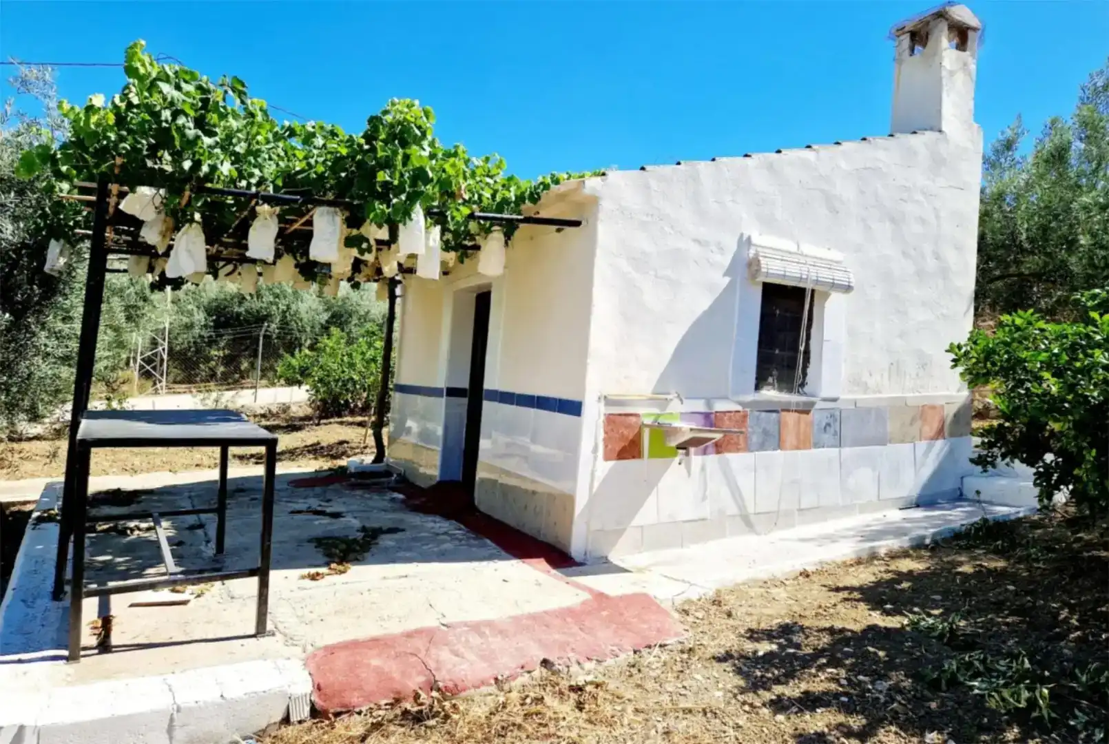 Jardín de Casa o chalet de alquiler en Riogordo con Jardín privado