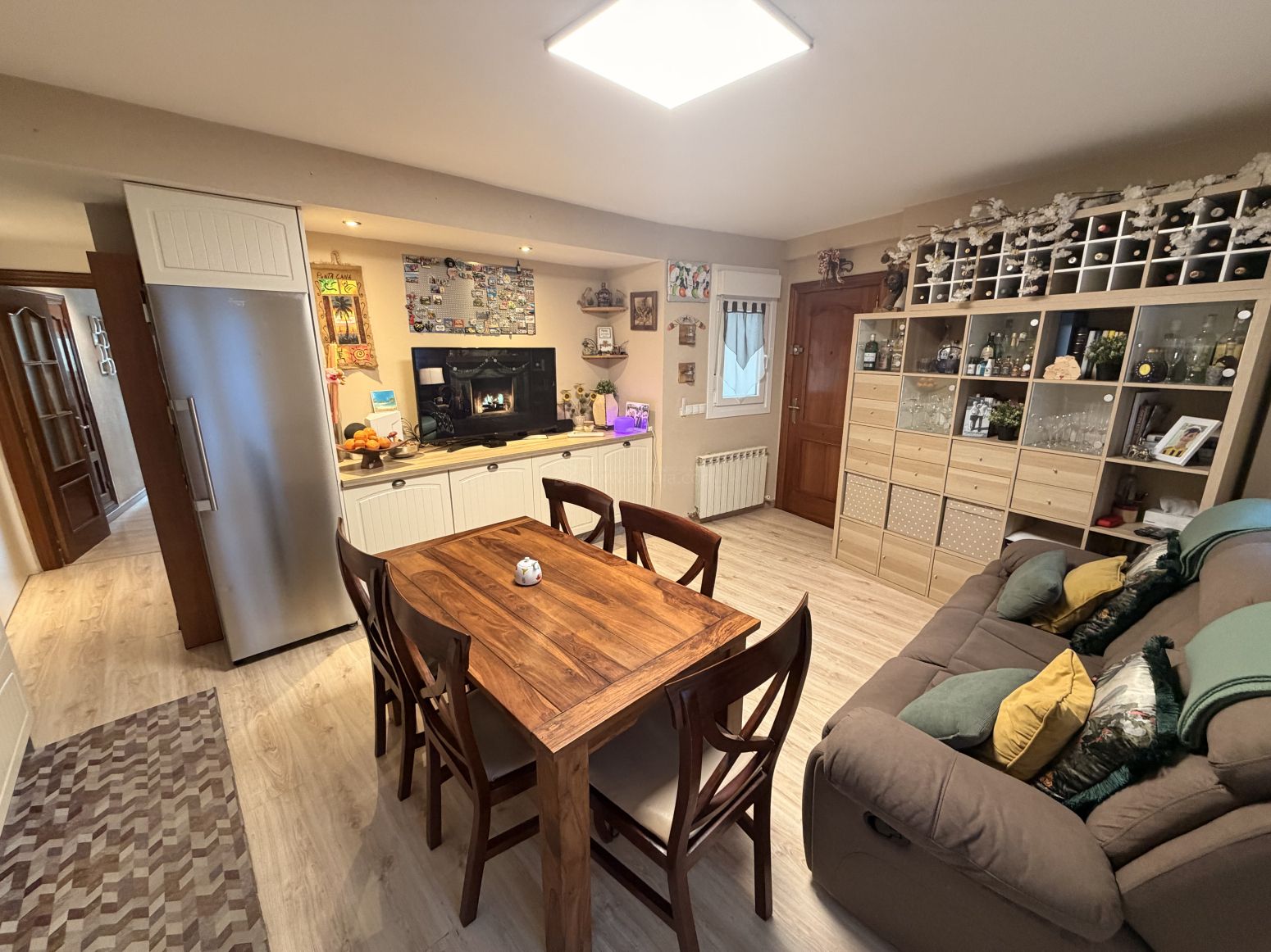 Kitchen of Flat for sale in  Logroño  with Heating, Terrace and Balcony