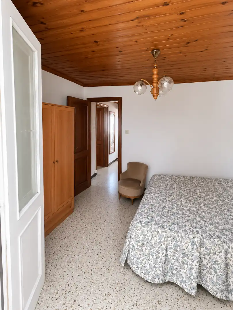 Dormitori de Casa adosada en venda en Cariño amb Moblat, Forn i Rentadora