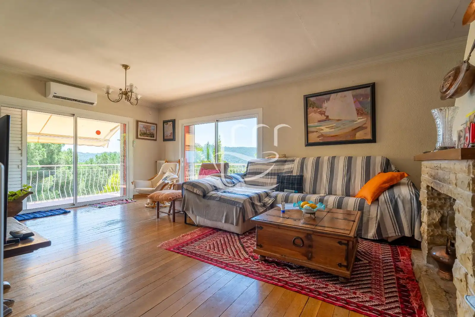 Sala de estar de Casa o chalet en venta en Calonge i Sant Antoni con Aire acondicionado, Calefacción y Terraza