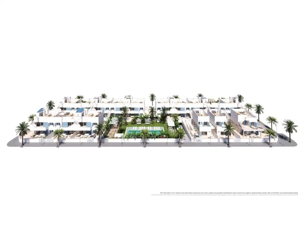 Vista exterior de Casa o chalet en venta en Pilar de la Horadada con Aire acondicionado, Jardín privado y Piscina