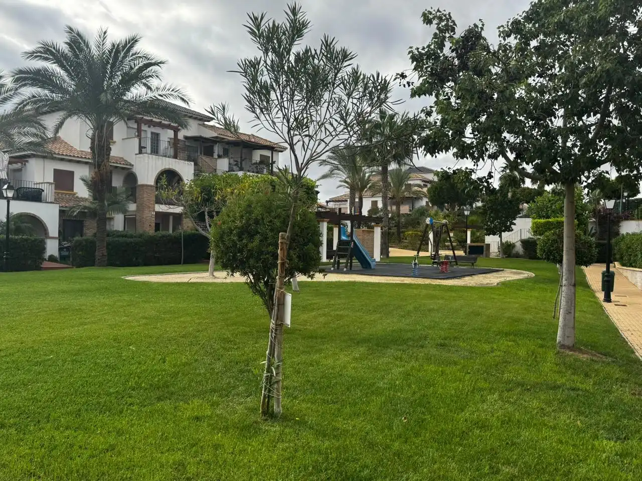Garden of Flat for sale in Las Salinas