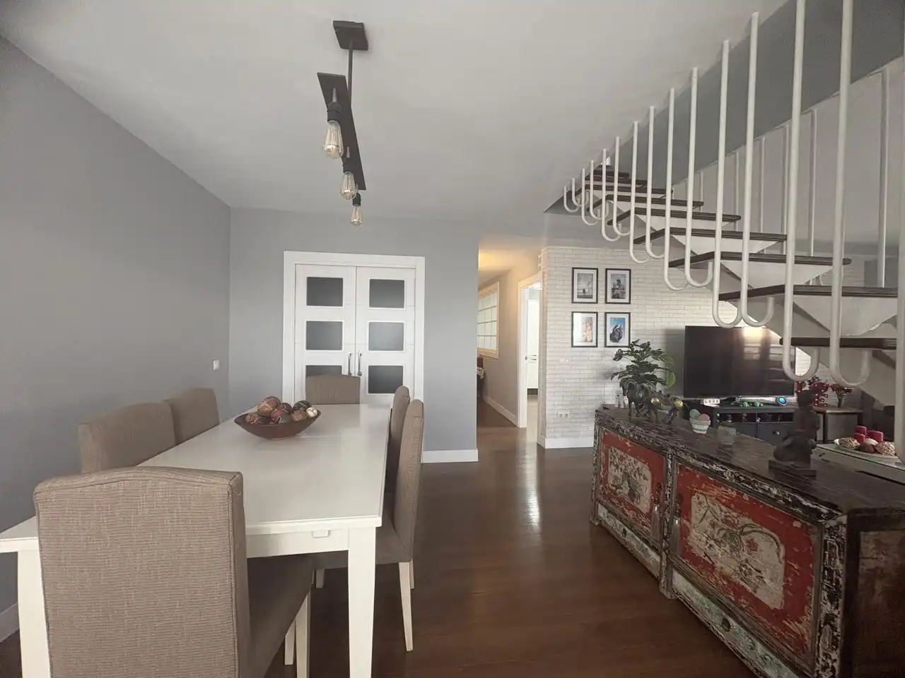 Comedor de Dúplex de alquiler en Alcalá de Henares con Calefacción, Terraza y Trastero