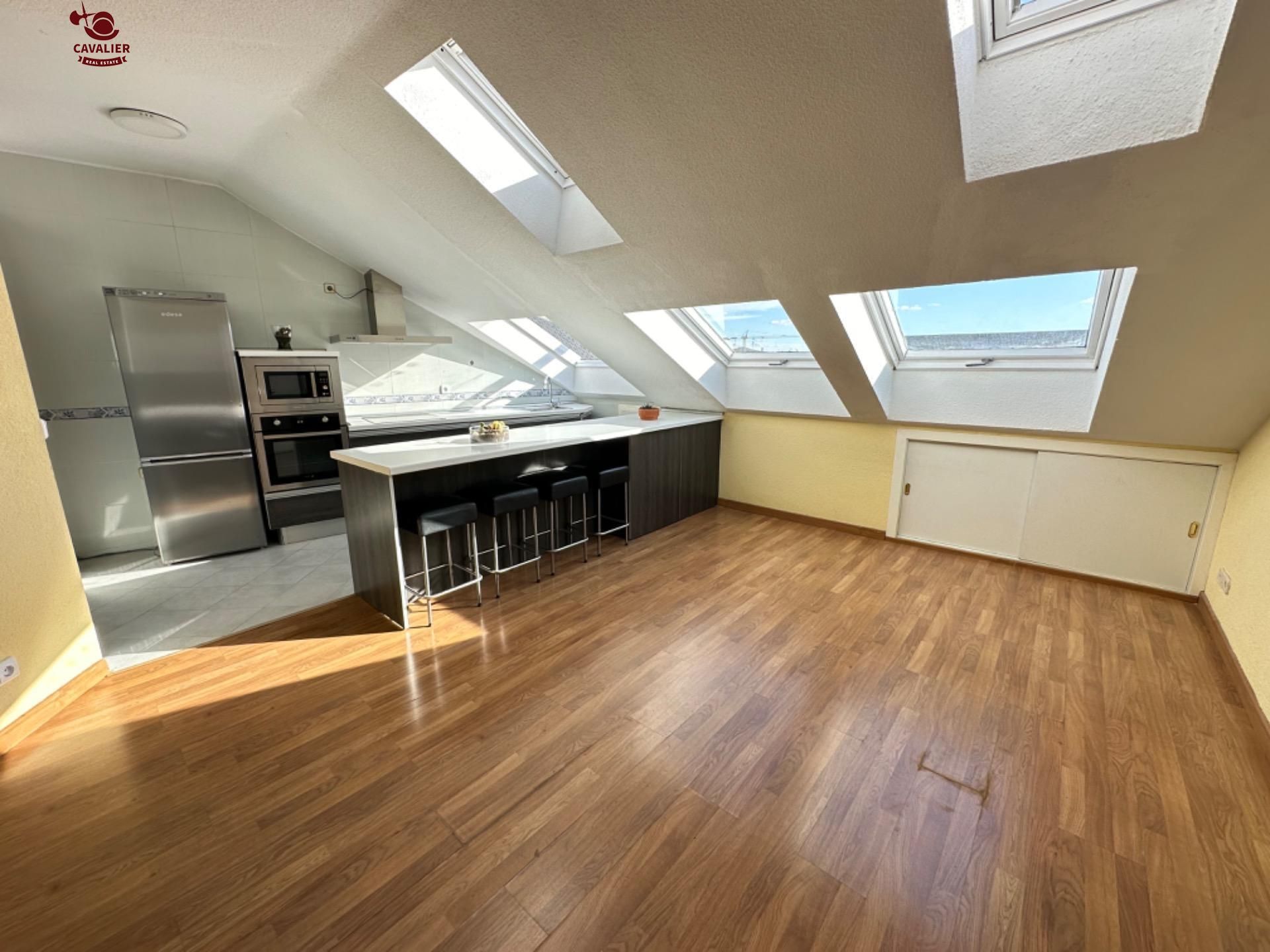 Kitchen of Attic for sale in Collado Villalba  with Air Conditioner