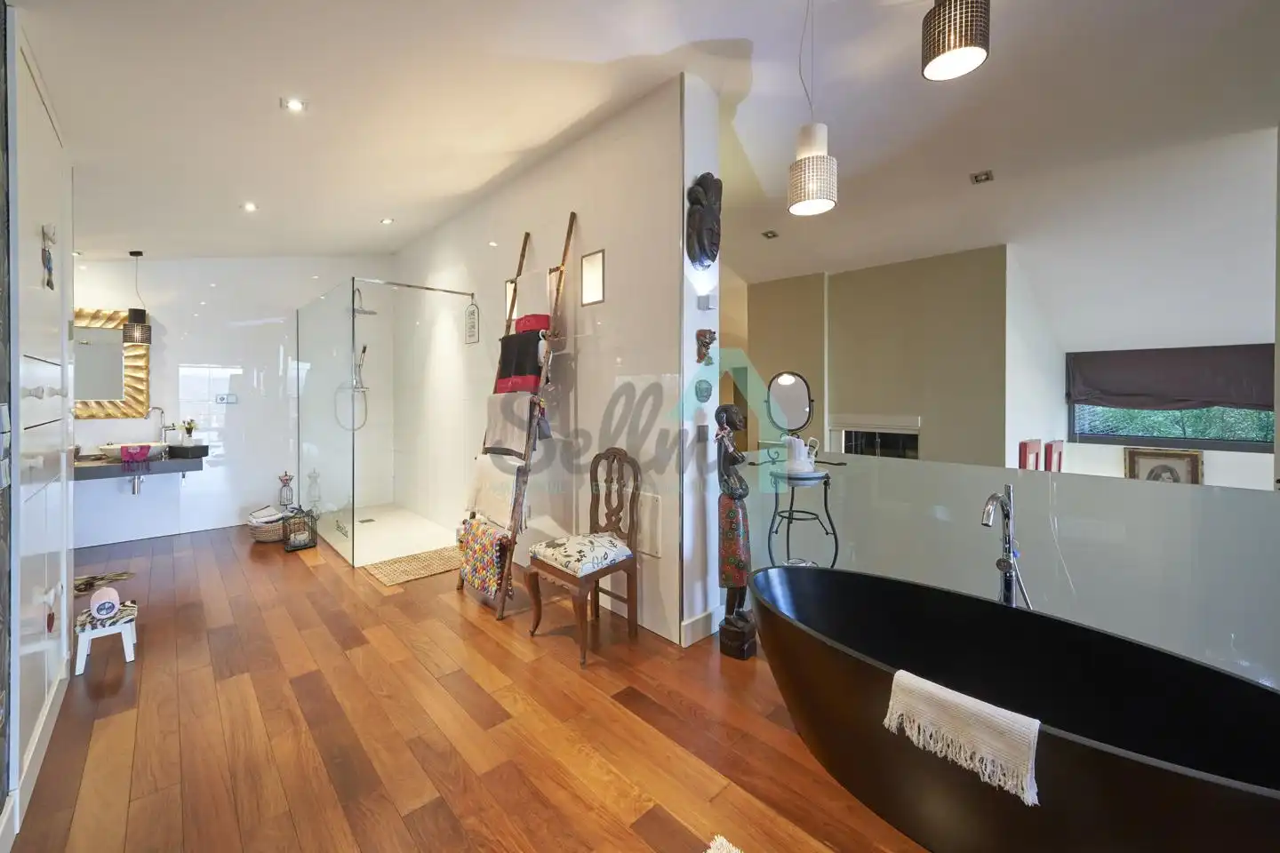 Bathroom of Houses for sale in Oviedo   with Air Conditioner, Heating and Private garden