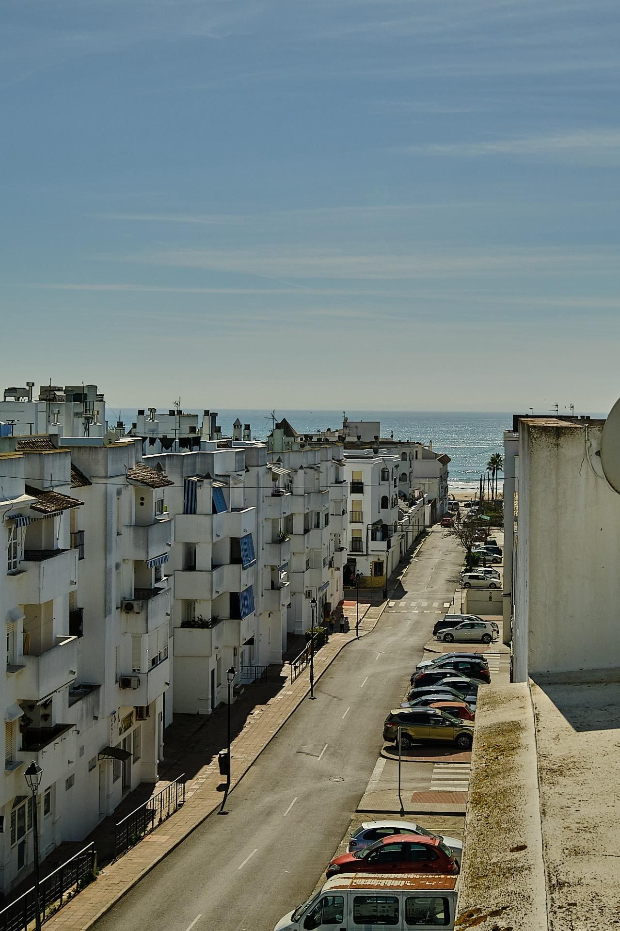 Außenansicht von Dachboden zum verkauf in Barbate mit Terrasse, Balkon und Alarm