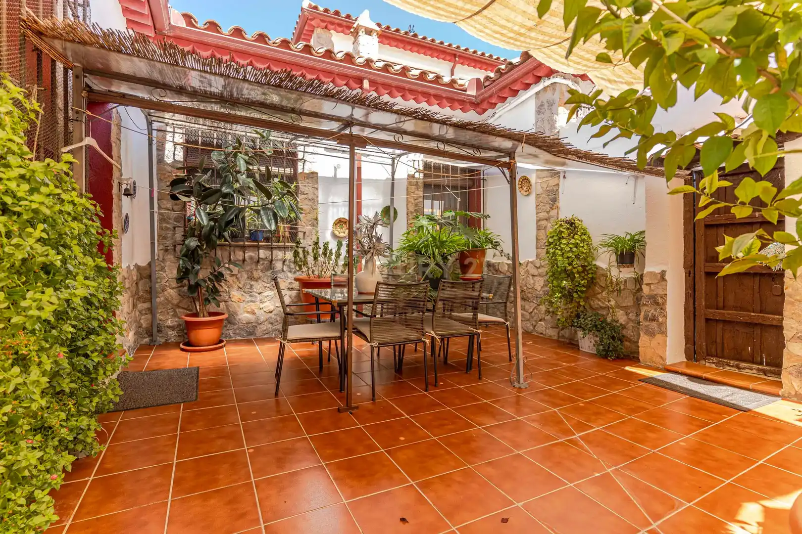 Terraza de Casa o chalet en venta en Huelma con Jardín privado y Sauna