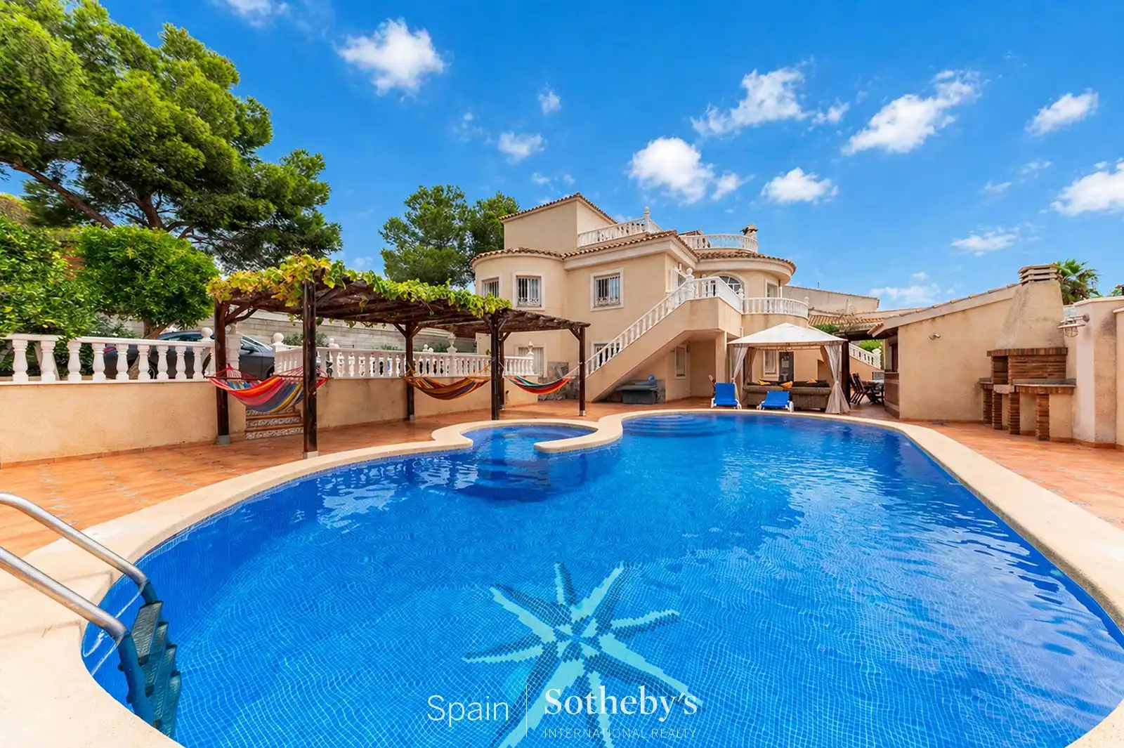 Piscina de Casa o chalet en venta en Pilar de la Horadada con Aire acondicionado, Calefacción y Jardín privado