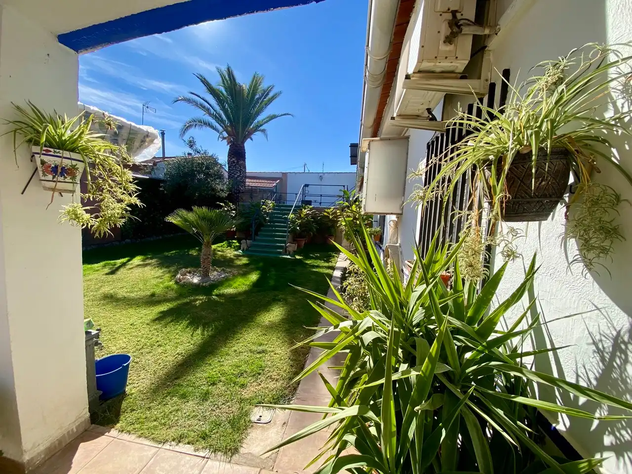 Jardí de Casa adosada en venda en Malagón amb Aire condicionat, Calefacció i Jardí privat