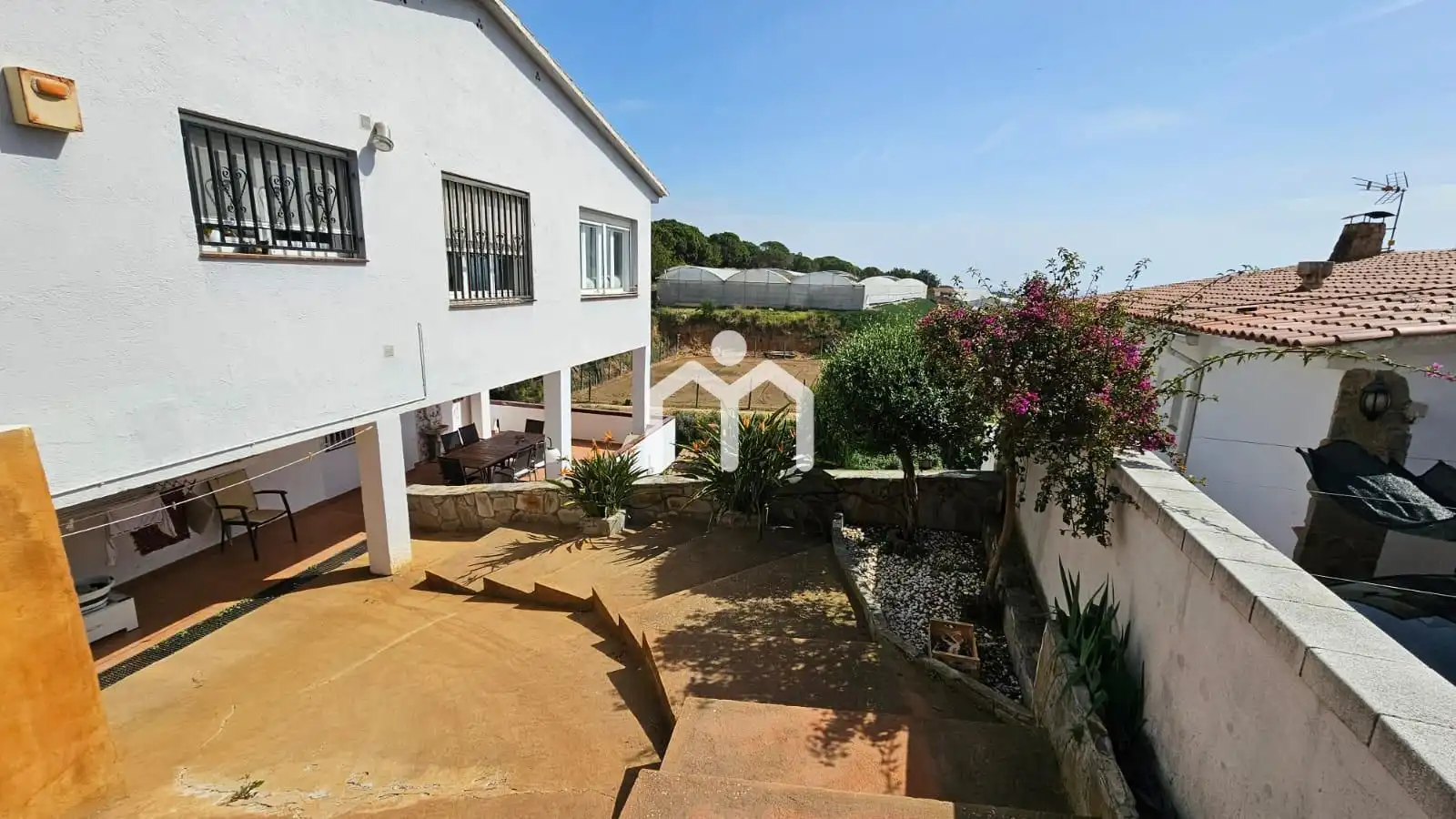 Vista exterior de Casa o chalet en venta en Cabrils con Calefacción, Parquet y Terraza