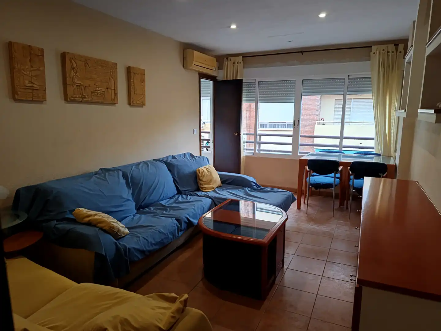 Sala de estar de Piso en venta en Alicante / Alacant con Aire acondicionado, Amueblado y Horno