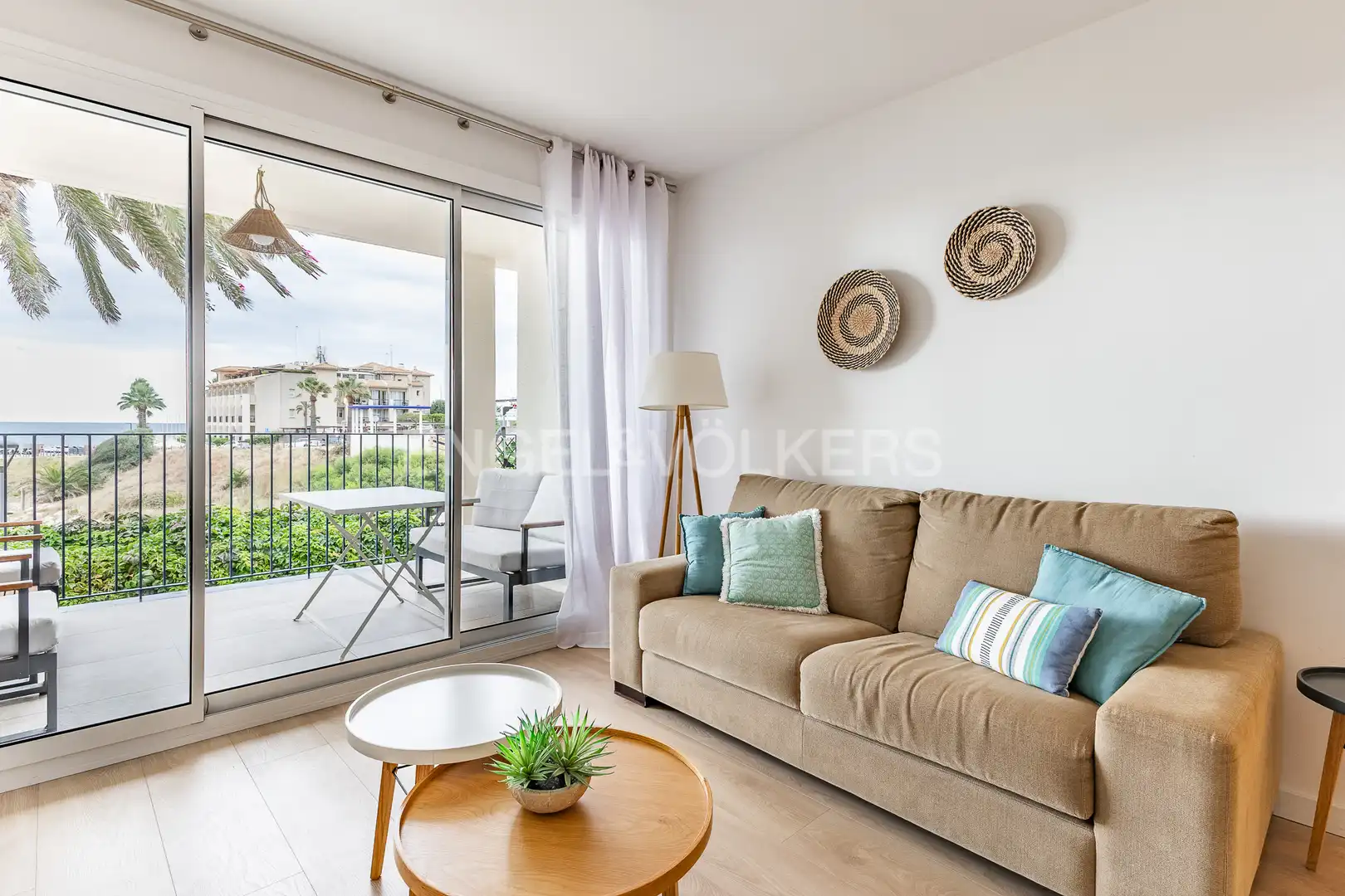 Terrassa de Pis de lloguer en Sitges amb Aire condicionat, Calefacció i Terrassa