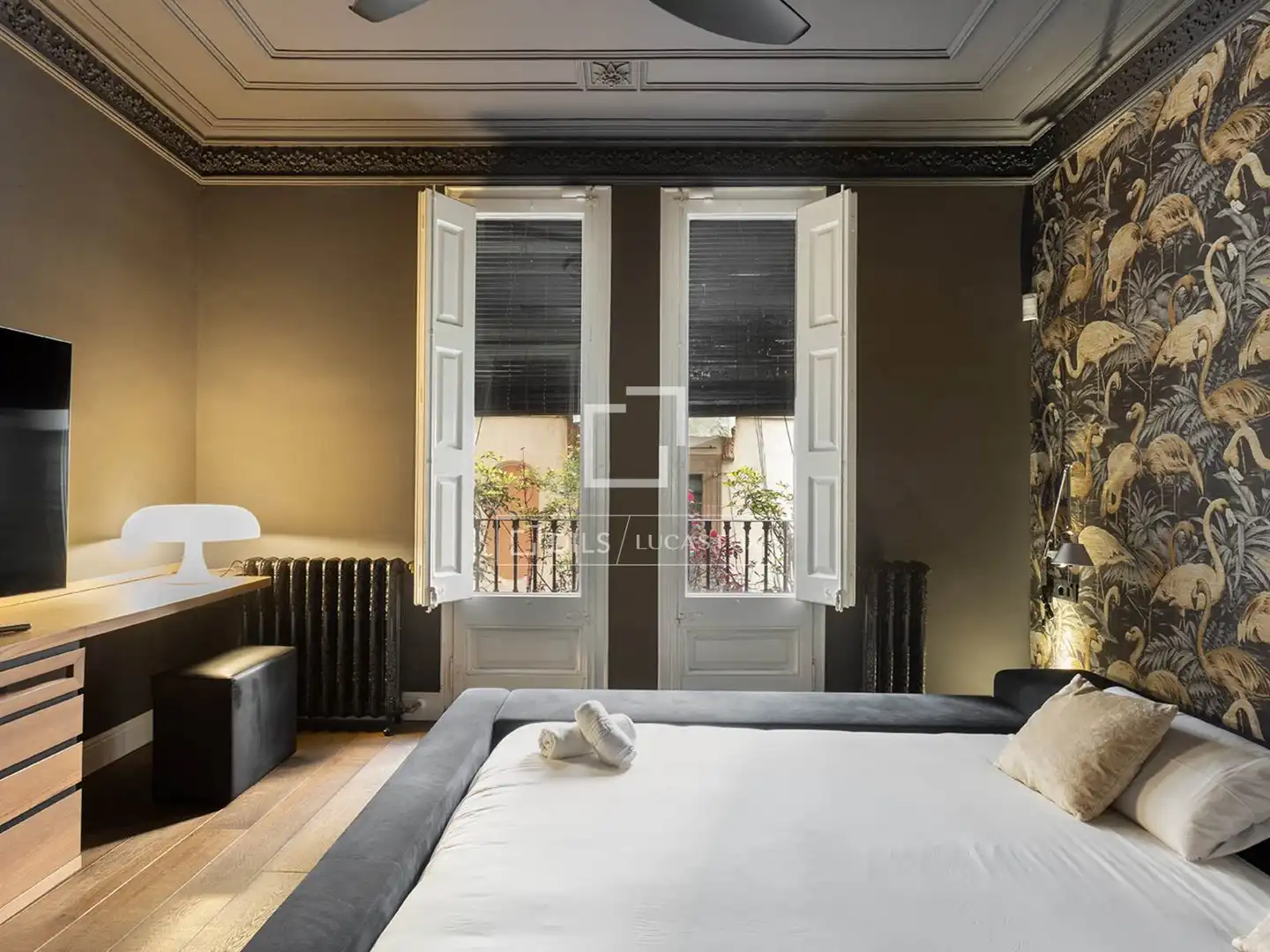 Bedroom of Flat for sale in Barcelona  with Air Conditioner, Heating and Terrace