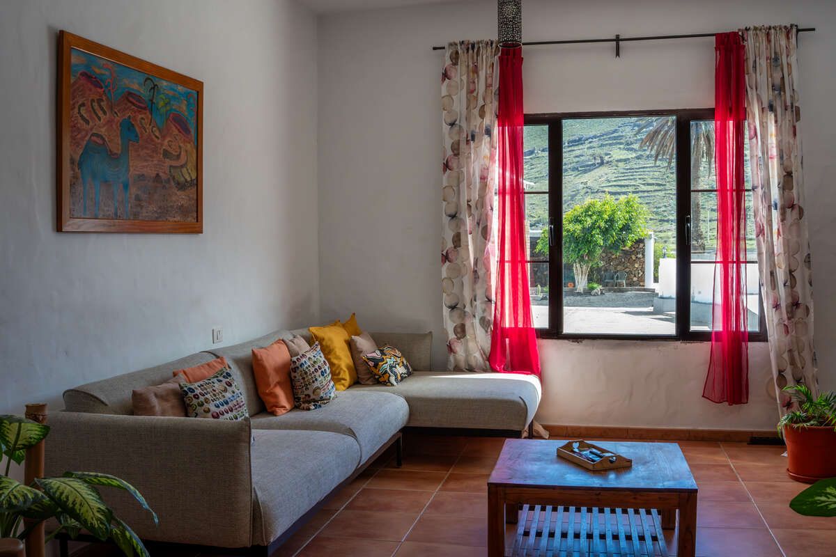 Sala d'estar de Casa o xalet en venda en Haría amb Jardí privat, Terrassa i Traster