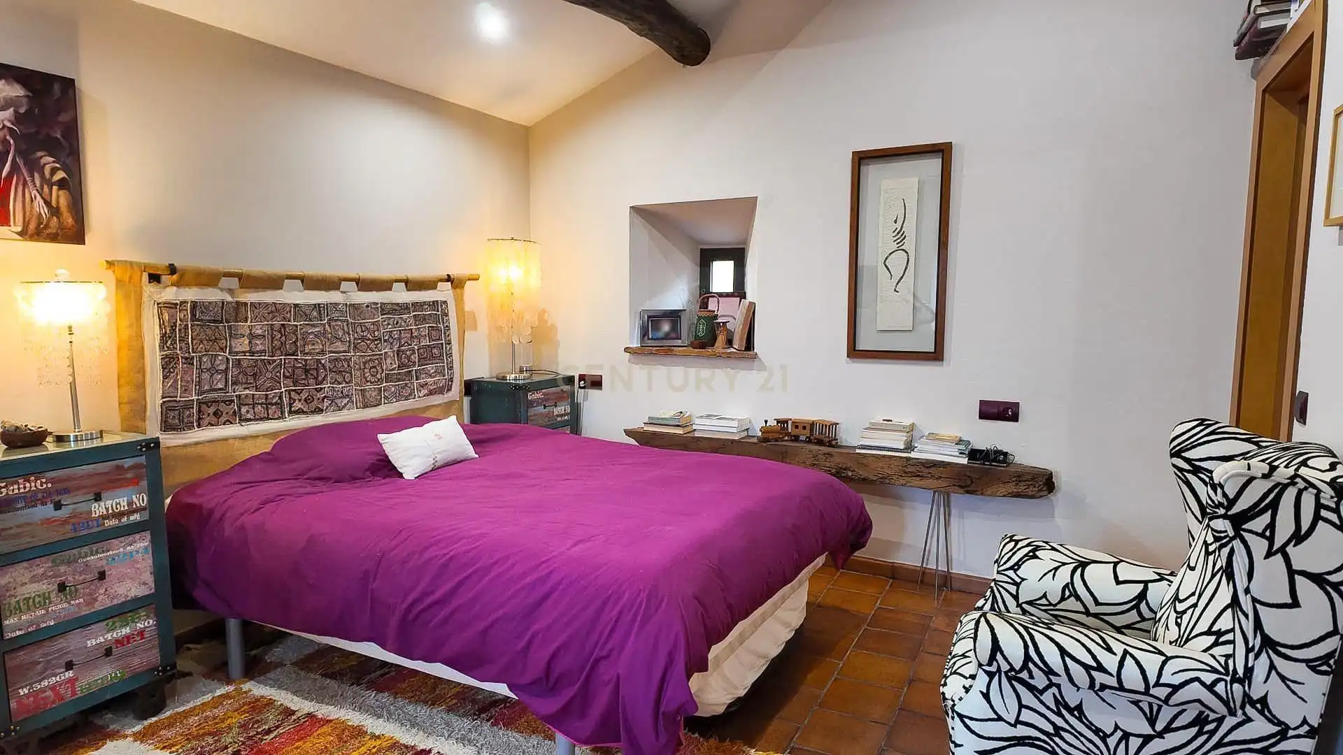 Dormitori de Casa adosada en venda en Cáceres amb Aire condicionat, Forn i Rentadora