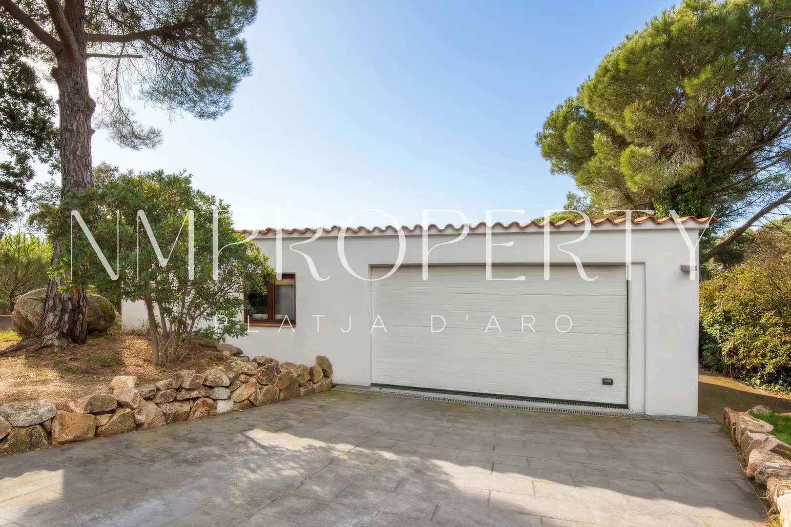 Vista exterior de Casa o xalet en venda en Santa Cristina d'Aro amb Aire condicionat, Calefacció i Jardí privat
