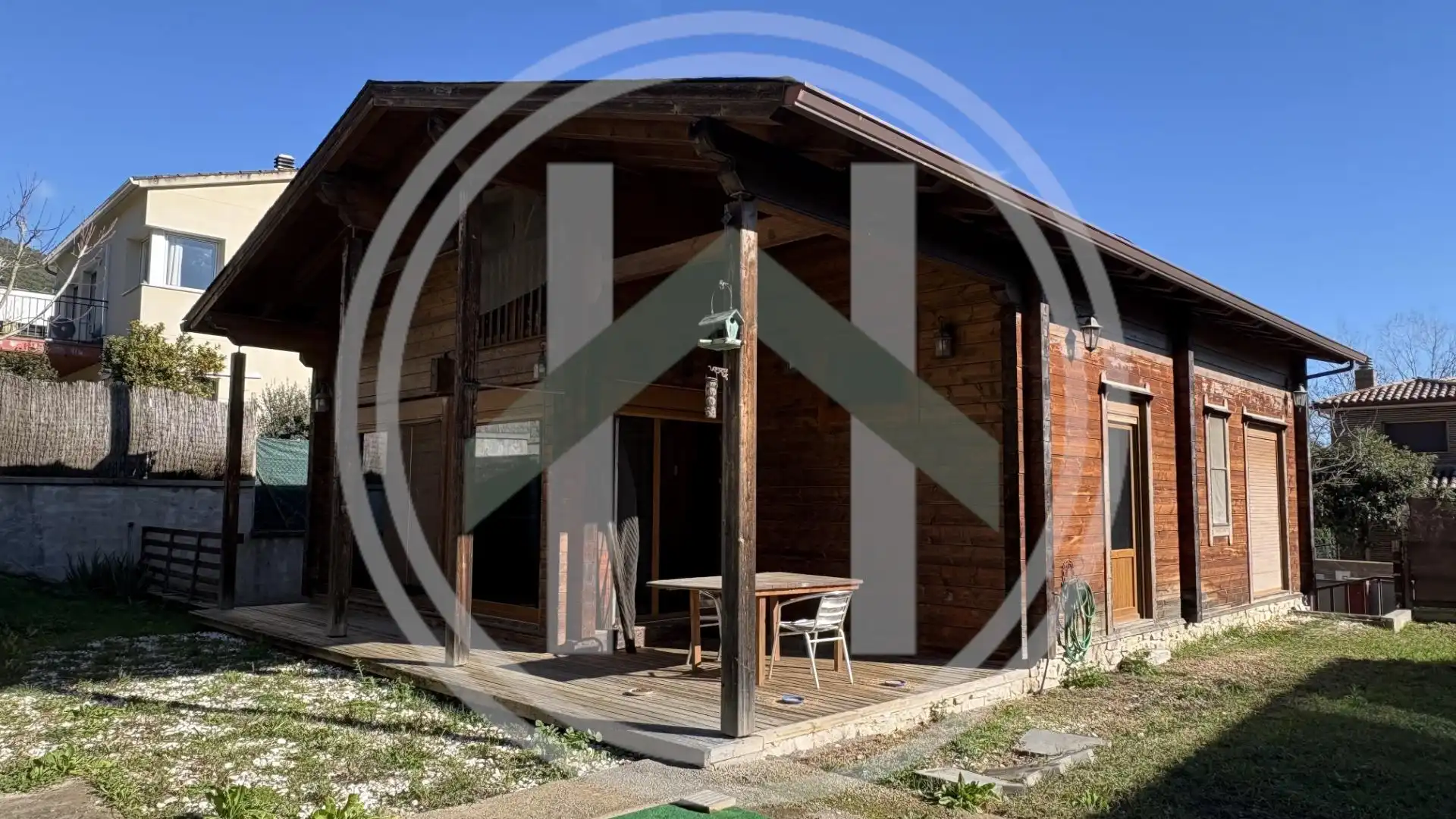 Vista exterior de Casa o xalet en venda en Gualba amb Terrassa