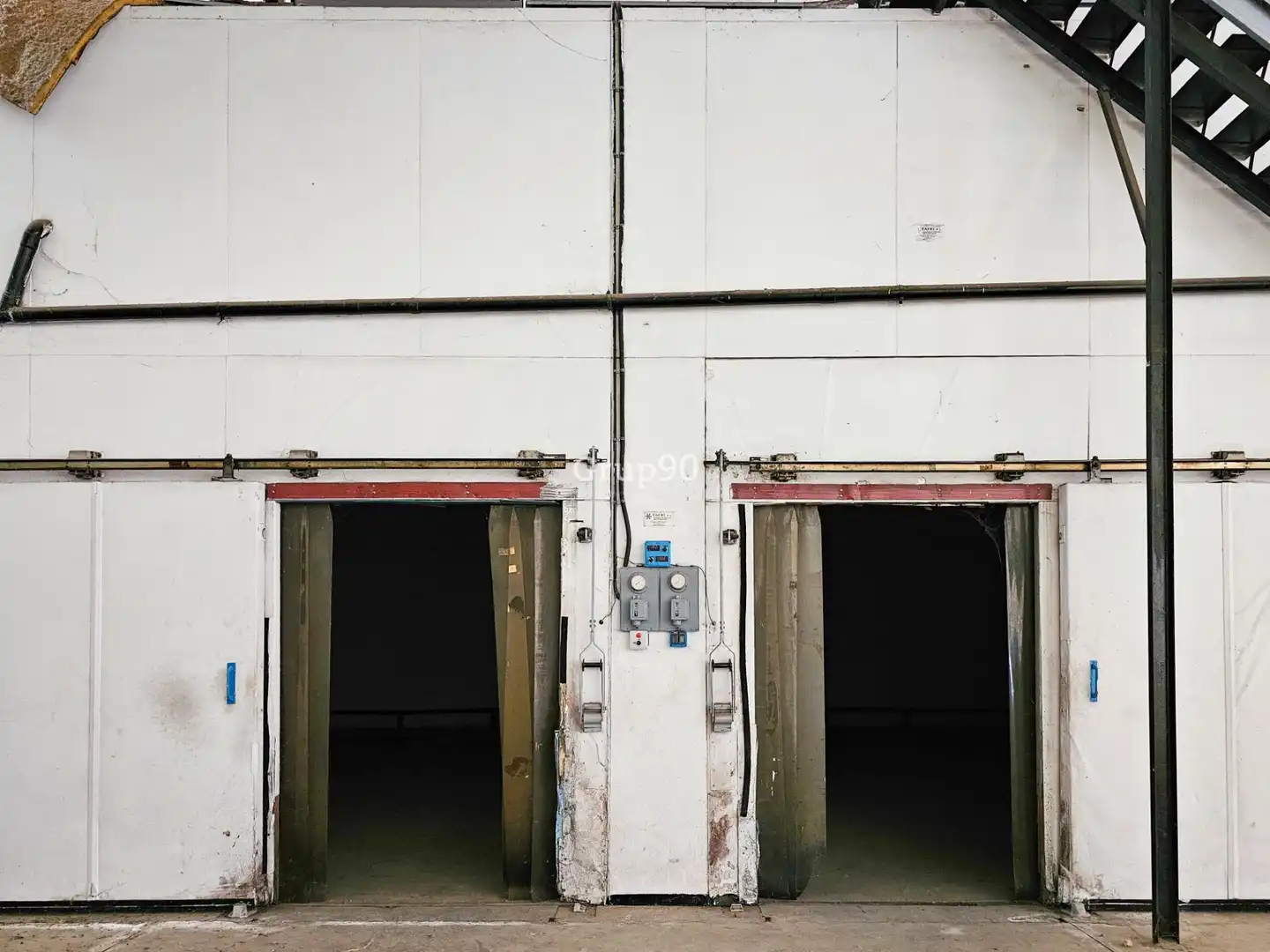 Vista exterior de Nave industrial en venta en Oria