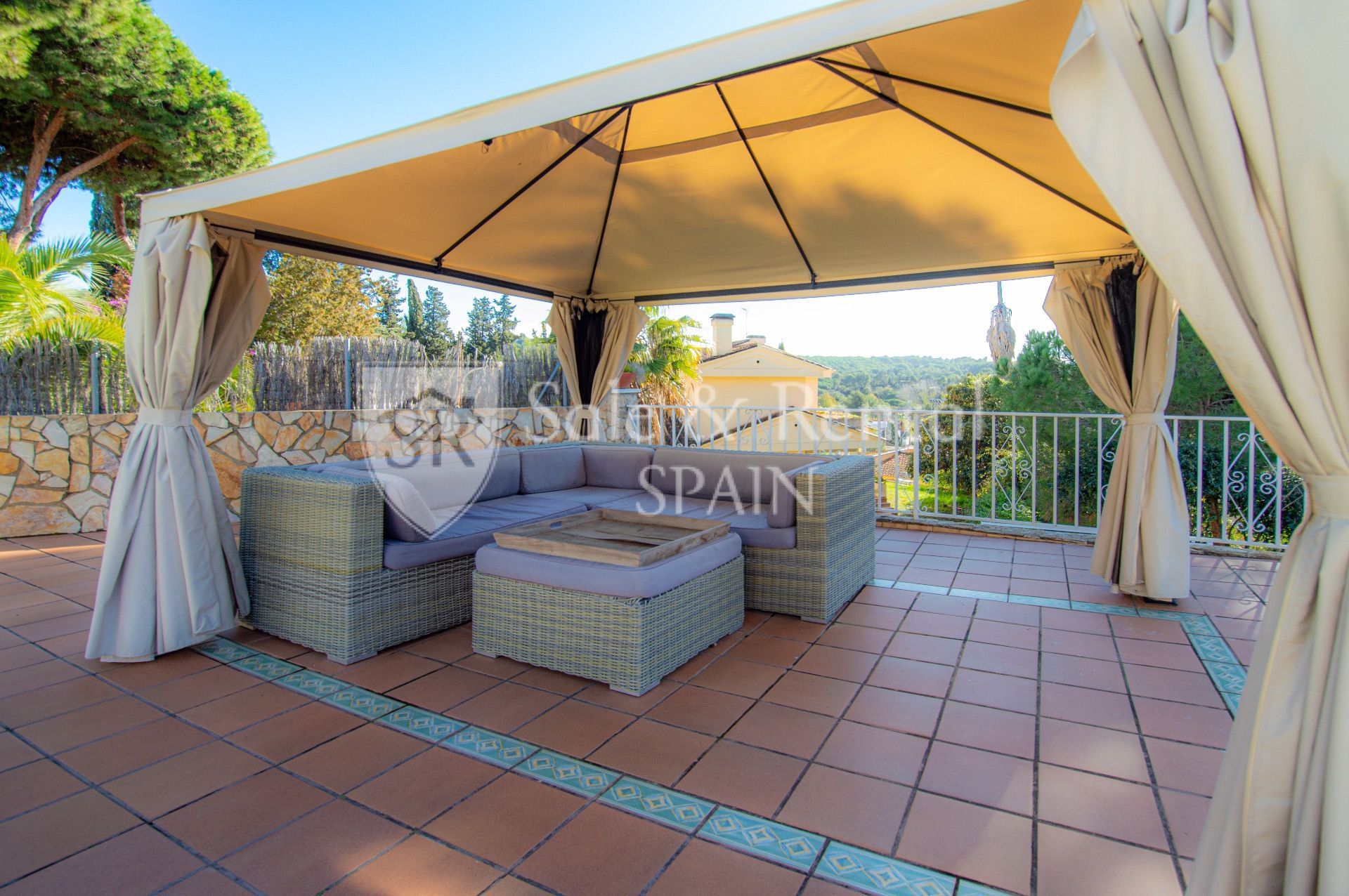 Terraza de Casa o chalet en venta en Lloret de Mar con Aire acondicionado, Calefacción y Jardín privado