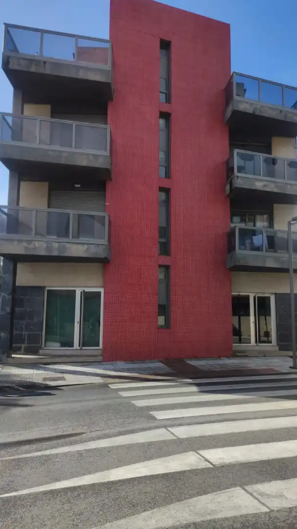 Vista exterior de Apartamento en venta en Baiona con Calefacción, Parquet y Terraza