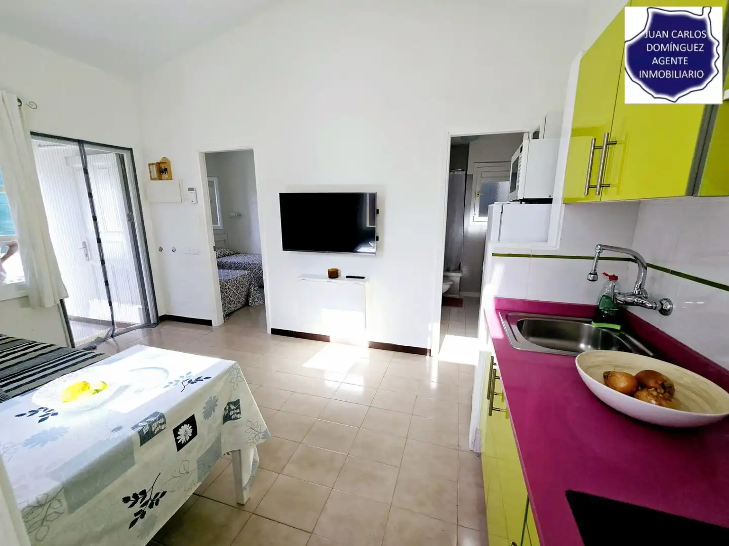 Küche von Haus oder Chalet zur Miete in San Bartolomé de Tirajana mit Privatgarten, Terrasse und Möbliert