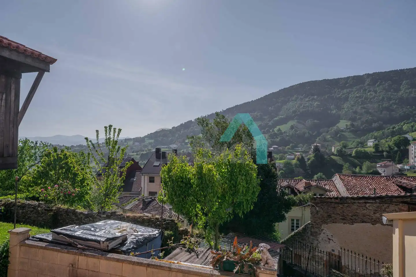 Vista exterior de Casa o chalet en venta en Tineo con Jardín privado