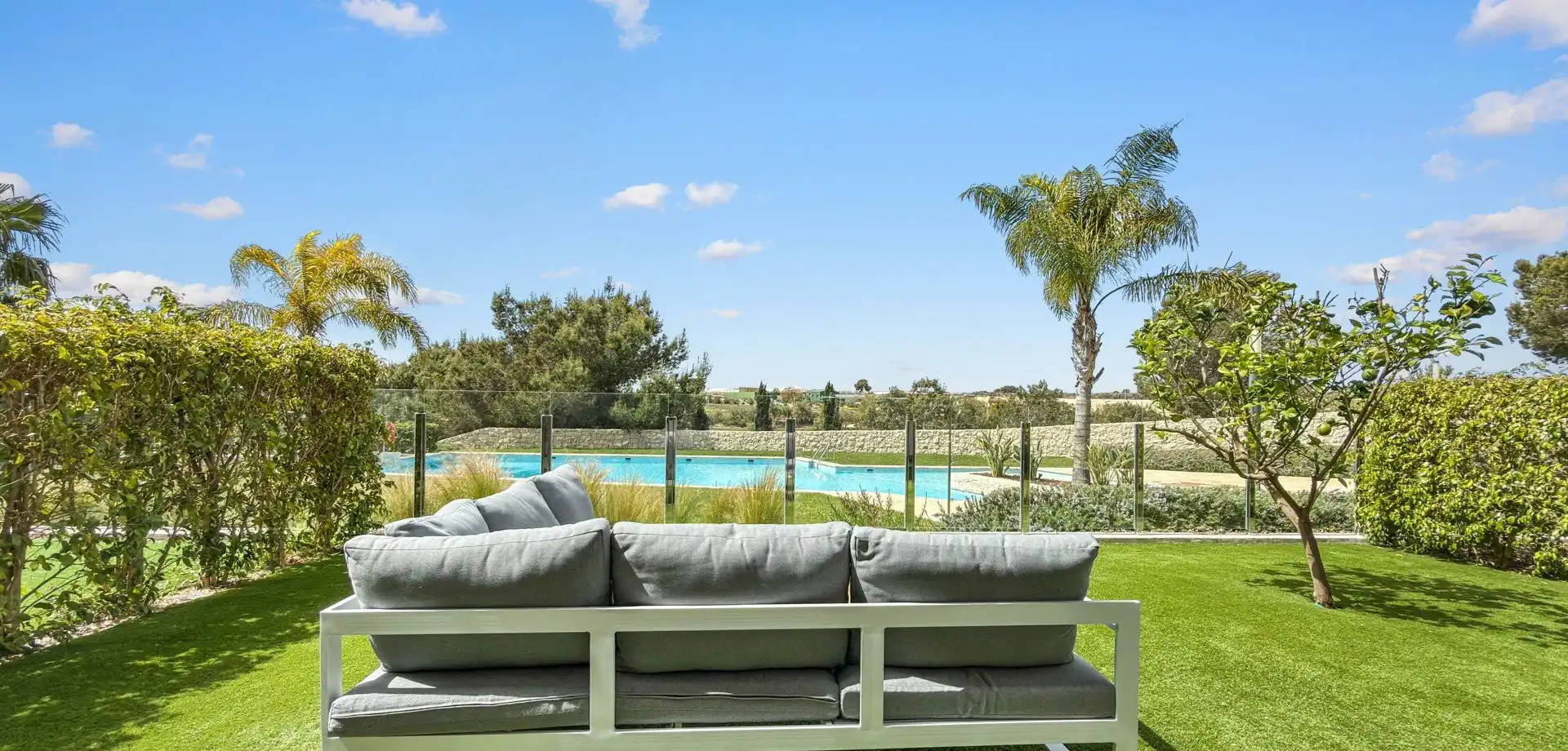 Terraza de Apartamento en venta en Pilar de la Horadada con Jardín privado, Terraza y Amueblado
