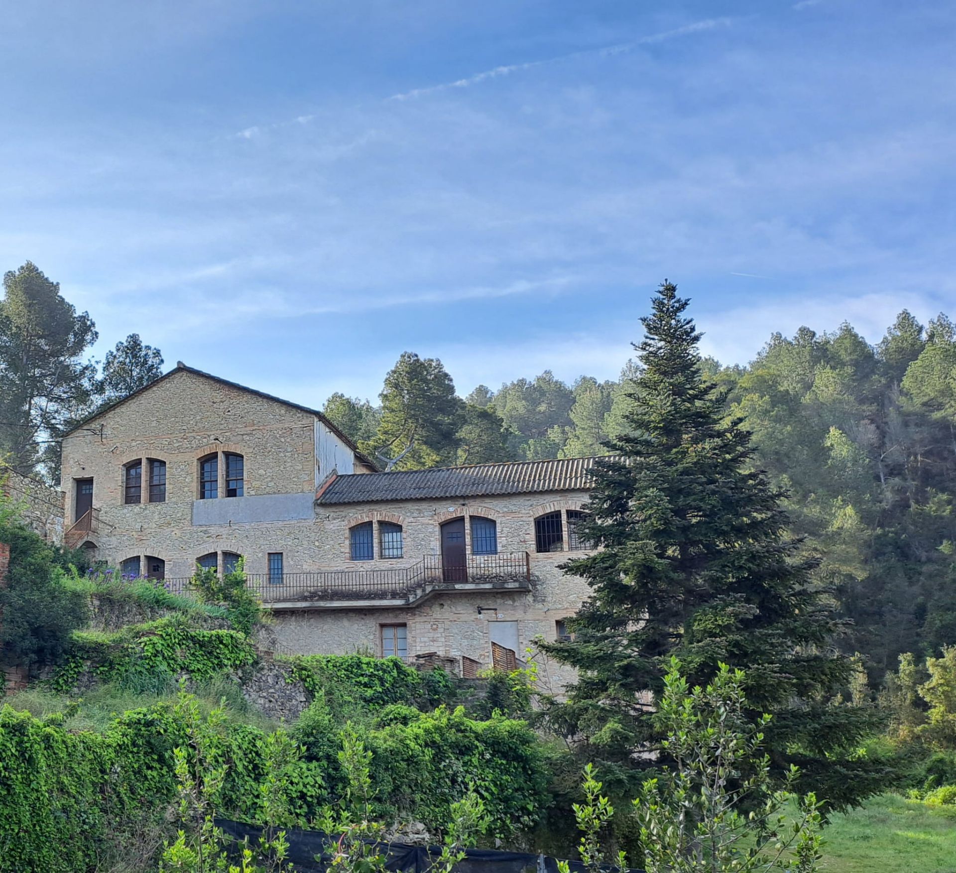 Vista exterior de Casa o chalet en venta en Gelida con Jardín privado