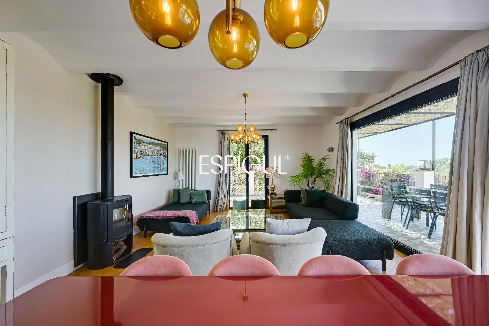 Living room of Houses for sale in Palafrugell  with Air Conditioner, Heating and Terrace