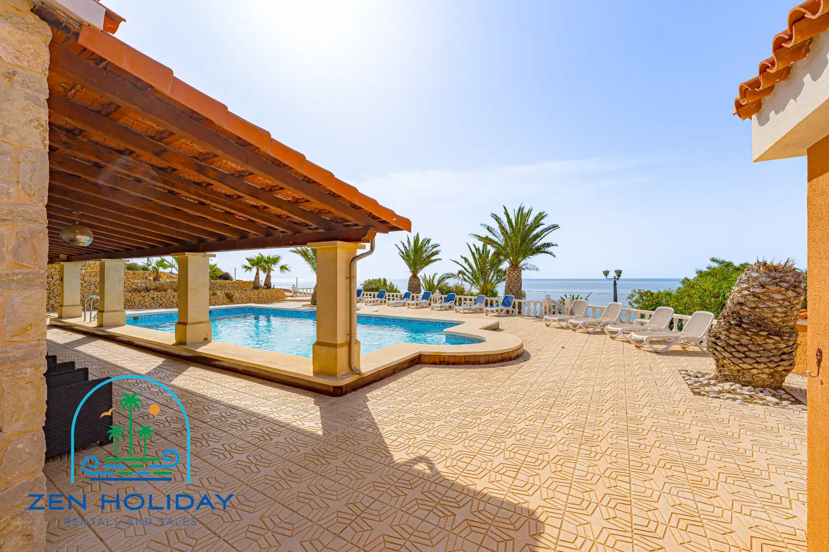 Piscina de Casa o chalet en venta en Villajoyosa / La Vila Joiosa con Aire acondicionado, Calefacción y Jardín privado
