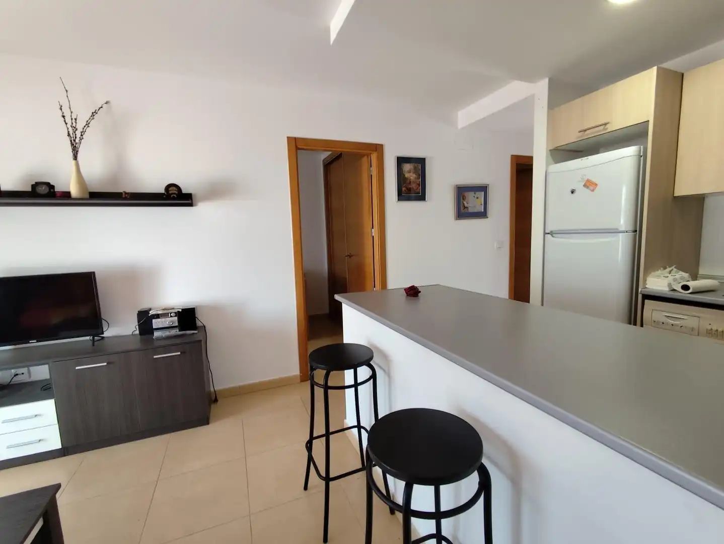 Cuina de Casa o xalet en venda en Alhama de Murcia amb Jardí privat, Terrassa i Moblat