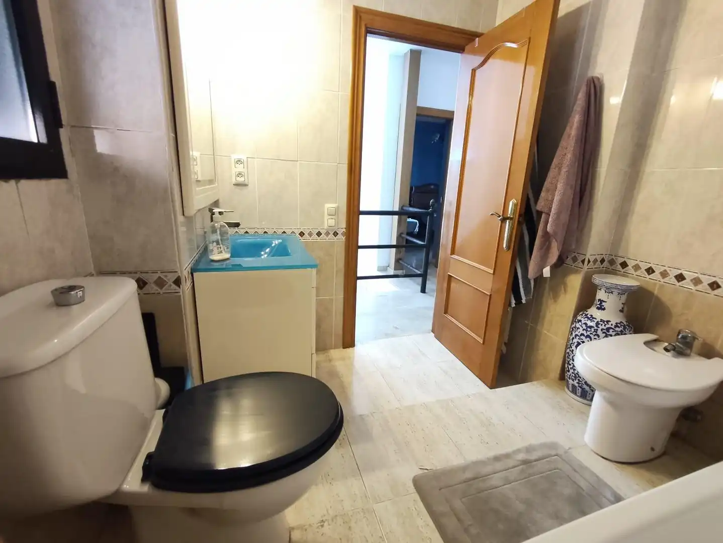 Bany de Casa adosada en venda en Torrent amb Aire condicionat, Jardí privat i Terrassa