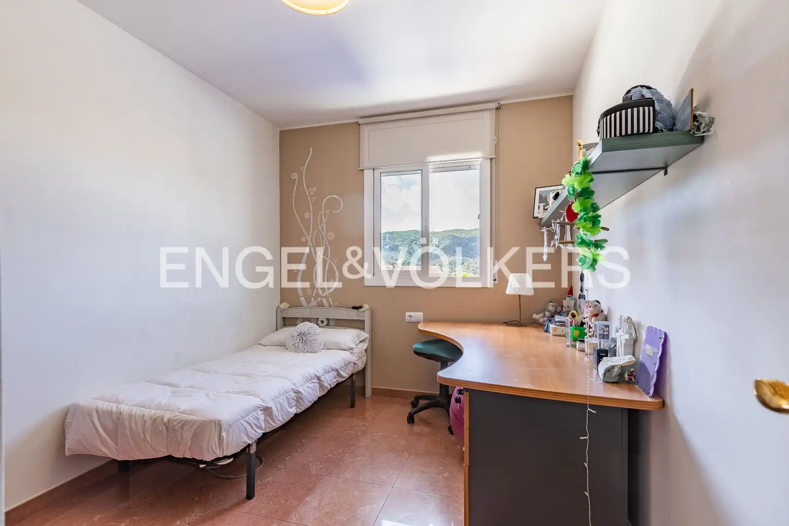 Dormitori de Casa o xalet en venda en Sant Fost de Campsentelles amb Calefacció, Jardí privat i Parquet